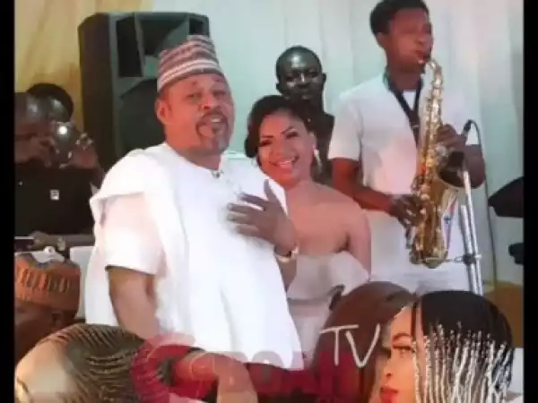 Video: Laide Bakare, Saidi Balogun & Others Dance To The Amusement Of Guests At Mercy Aigbe